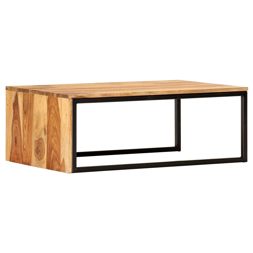 Solid Sheesham Wood Nesting Coffee Table Set S37597