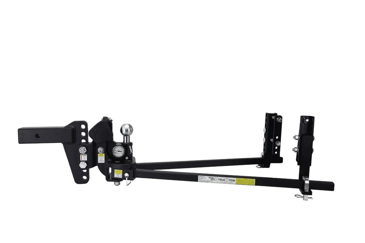 Weight Distribution Hitch with Anti-Sway, 4" Drop, 2" Shank, 12,500-lb Towing Capacity K8666
