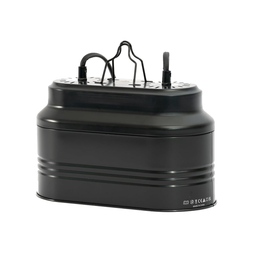 Dual Reptile Light Fixture with 2 Switches, Deep Dome Heat Lamp Fixture T660565