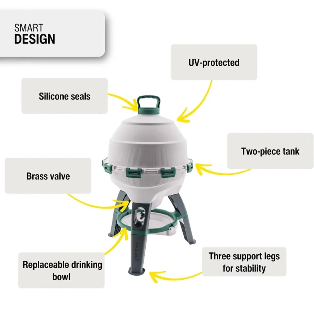 6 Gallon Top Fill Gravity Fed Poultry Waterer N323