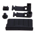 Silicone Dust Plug Cover Earphone Charger Jack Stopper Black I15989