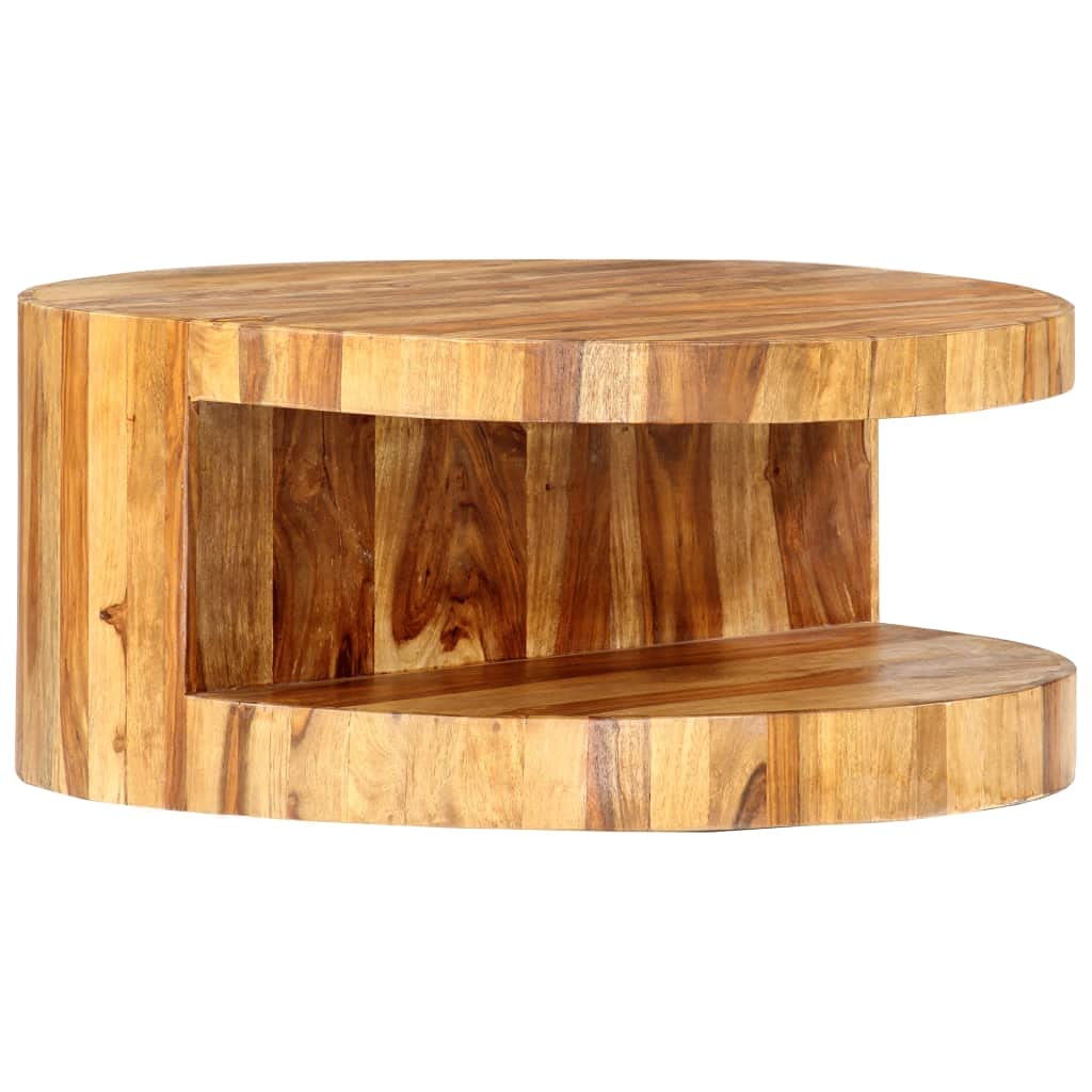 Solid Sheesham Wood Coffee Table S7173