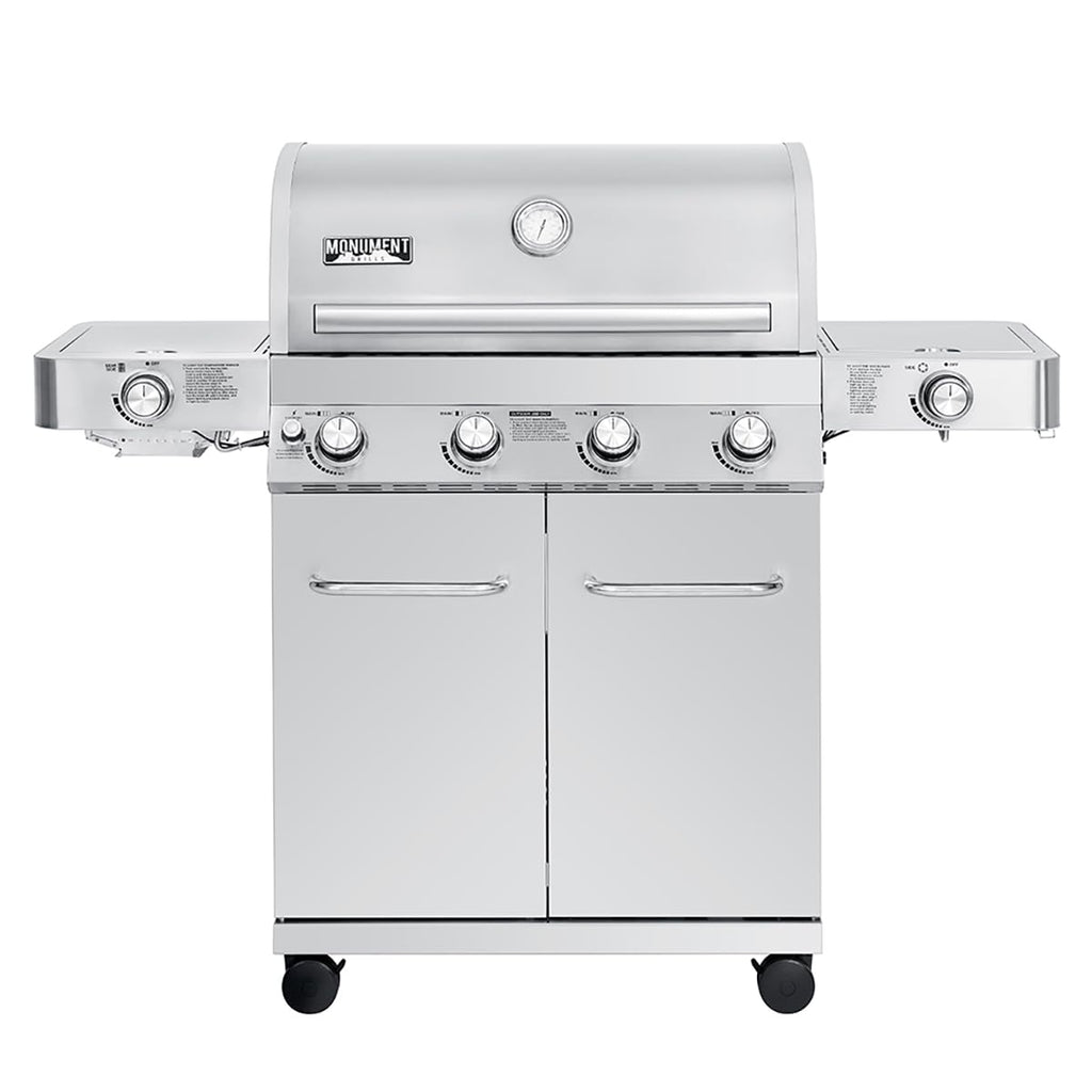 4+2 Burner Propane Gas Grill Stainless Steel F477