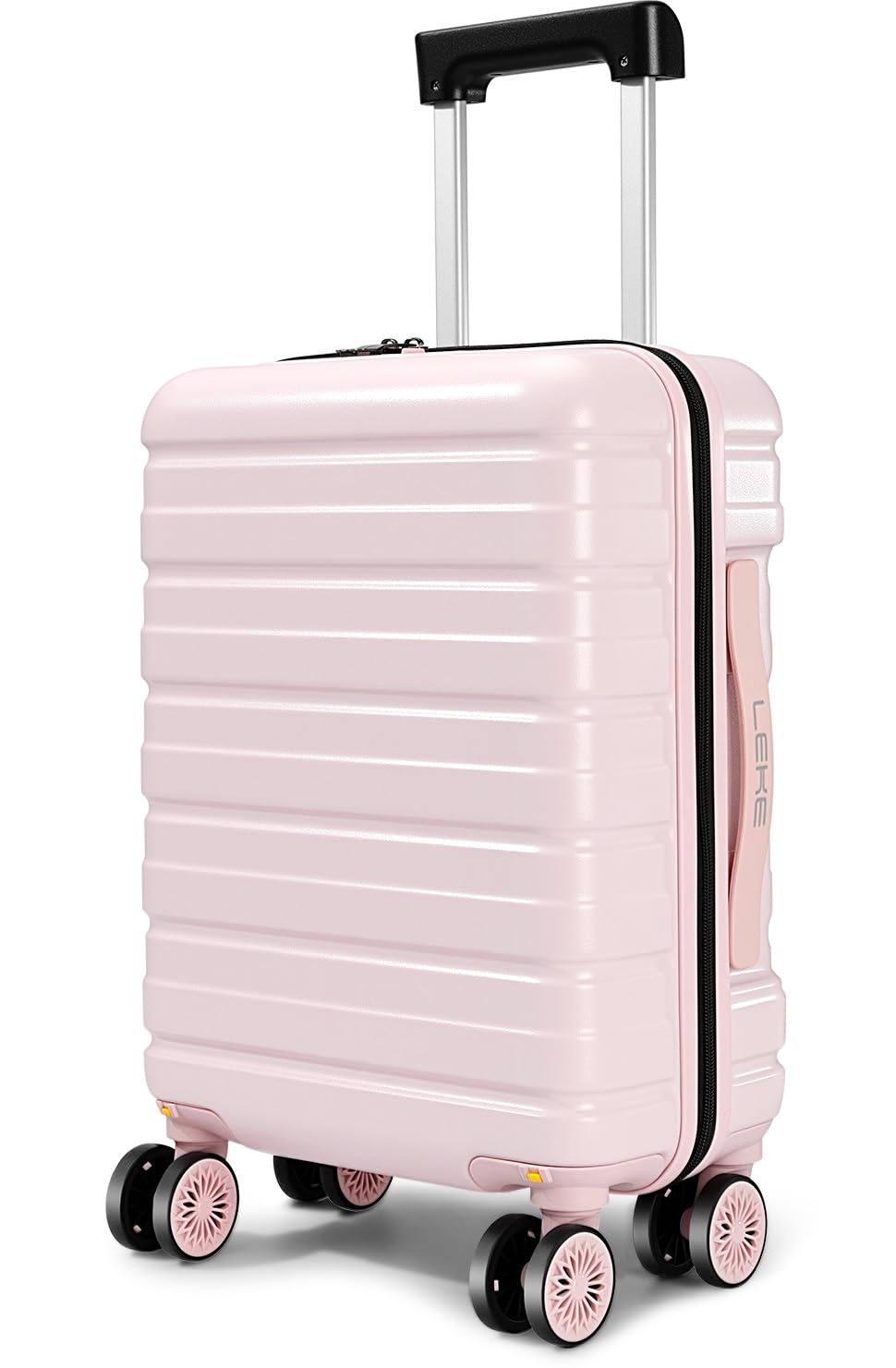 16 Inch Underseat Carry On Luggage Light Pink H39335