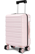 16 Inch Underseat Carry On Luggage Light Pink H39335