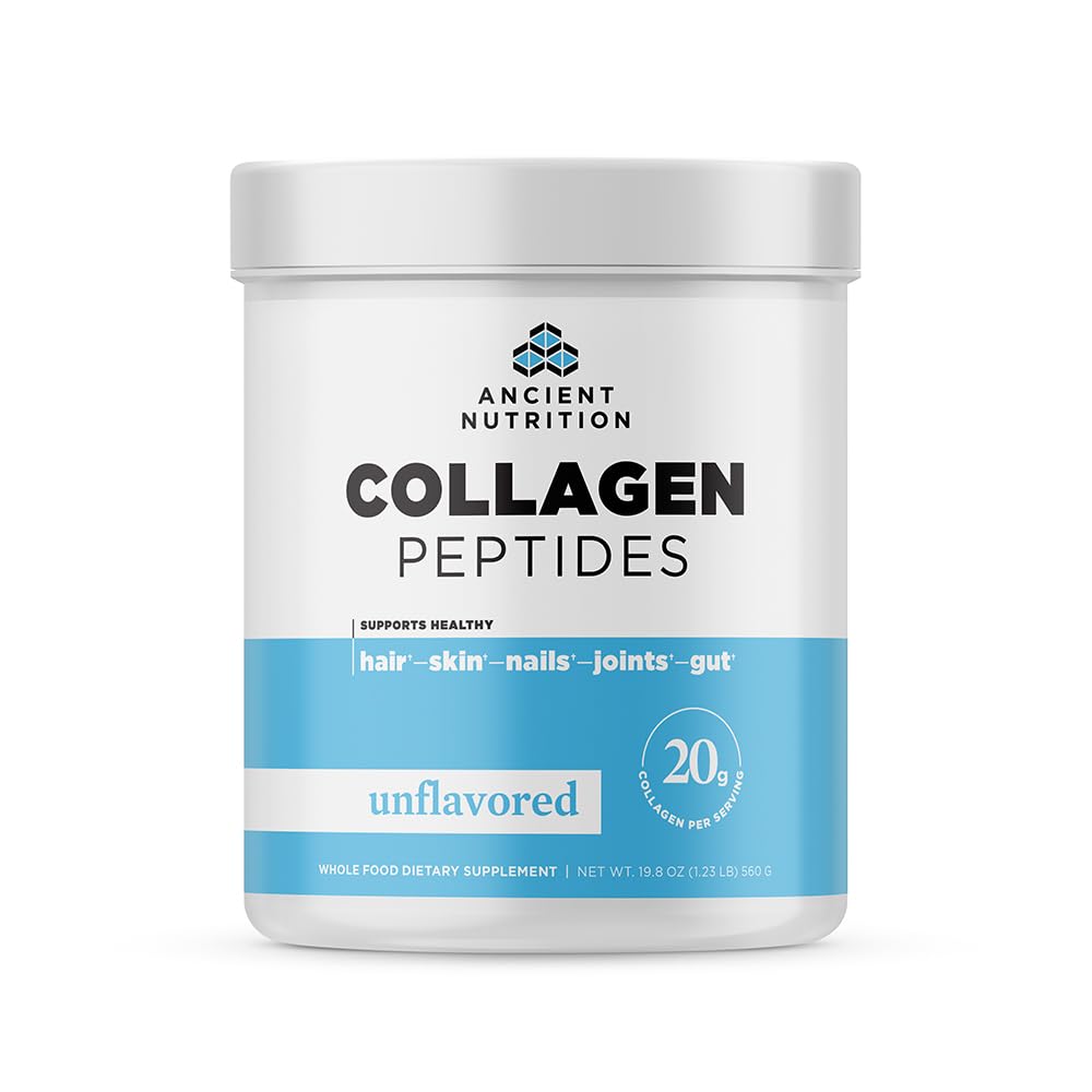 Hydrolyzed Collagen Peptides Powder, Unflavored O753