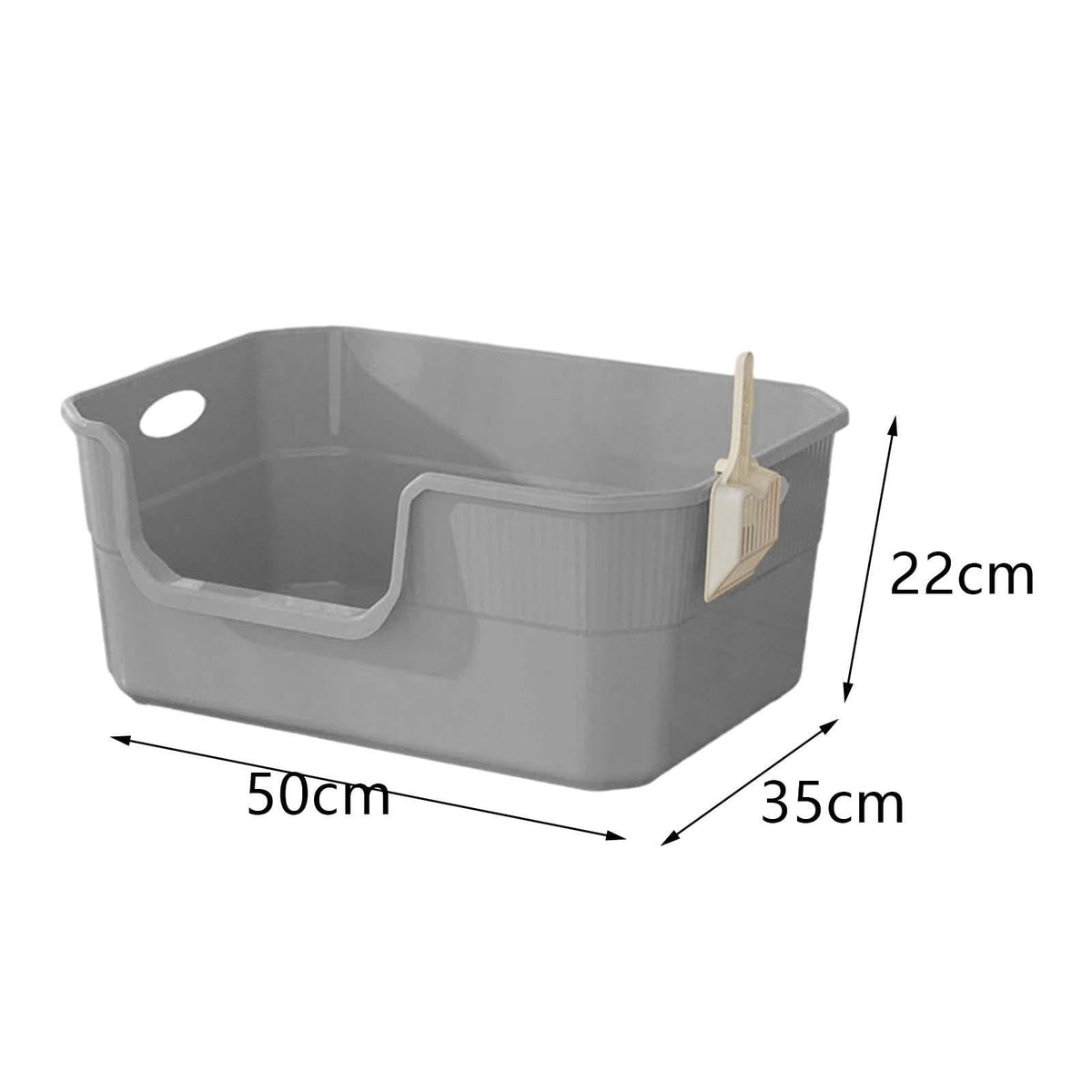 Open Top Cat Litter Tray PP N952706