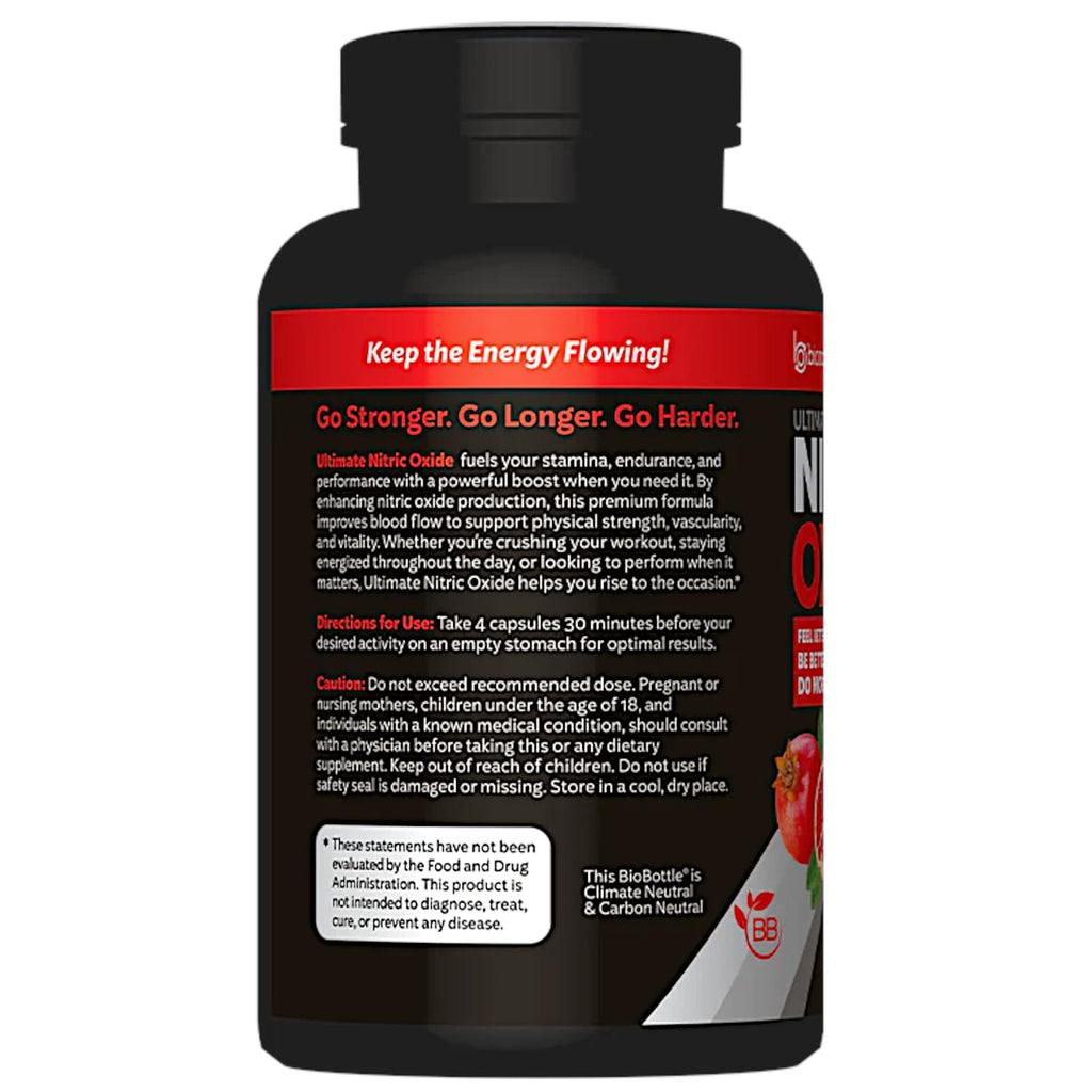 120 Capsules Ginseng Nitric Oxide E14774