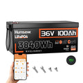 36V 100Ah LiFePO4 Golf Cart Battery with 200A BMS T430