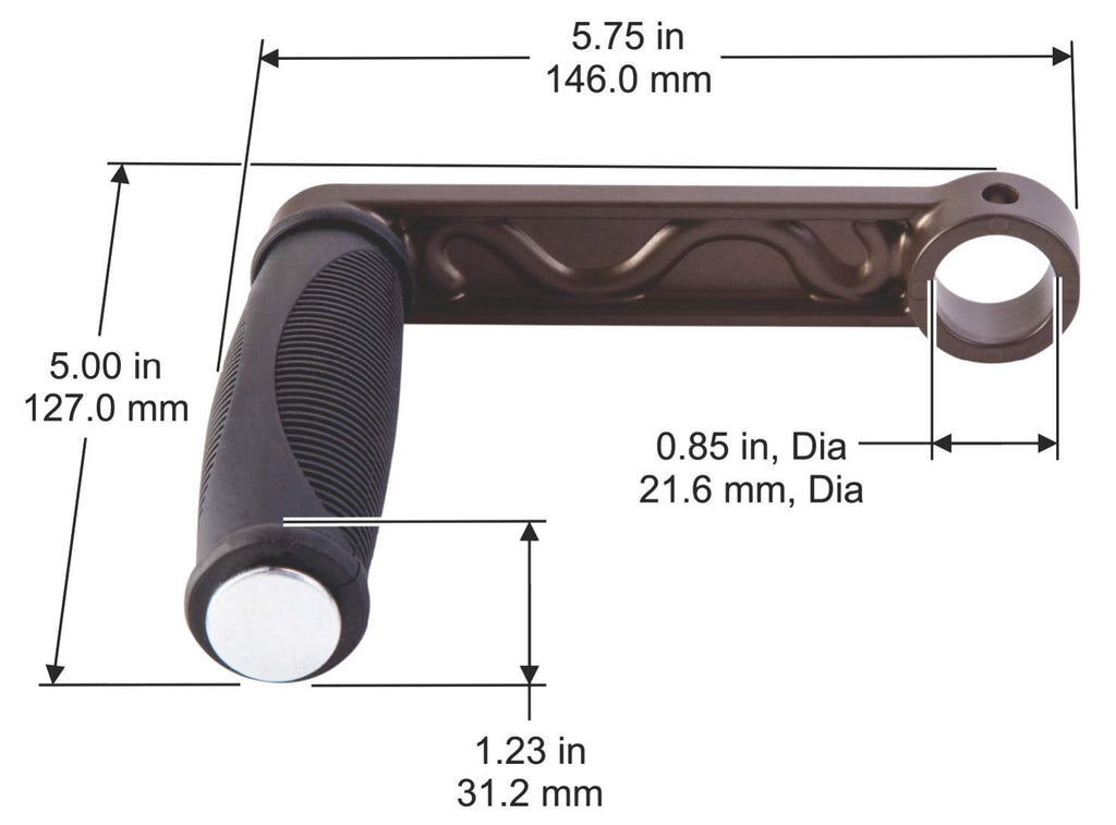 Replacement Crank Arm for Wall Mounted Hose Reel T906