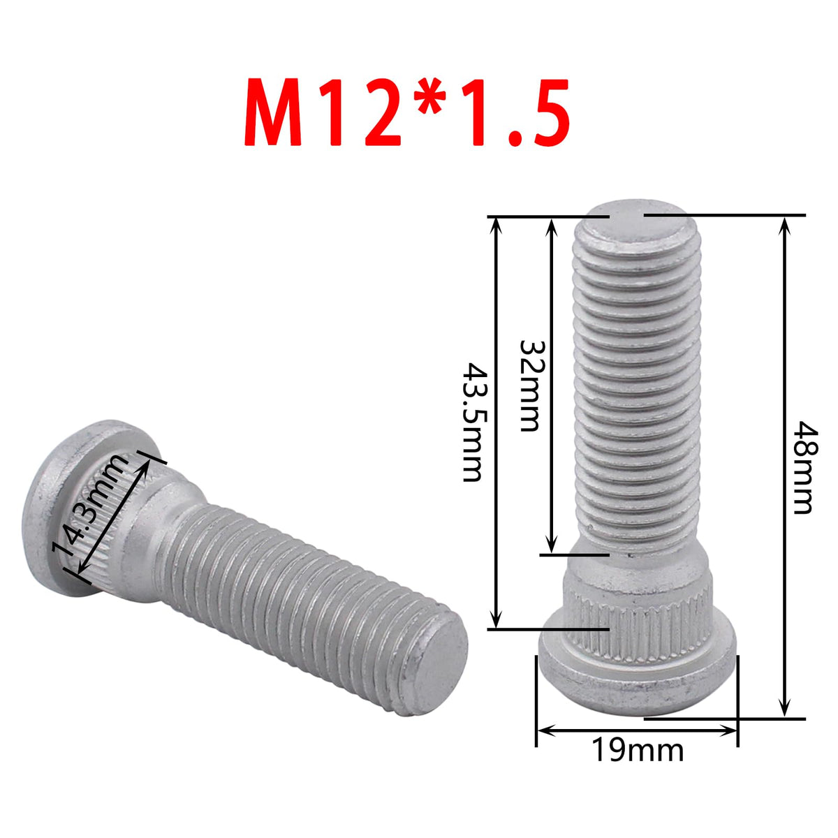 20Pcs Wheel Lug Stud E163