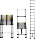 16.5FT Aluminum Telescoping Ladder 300 lbs B38173