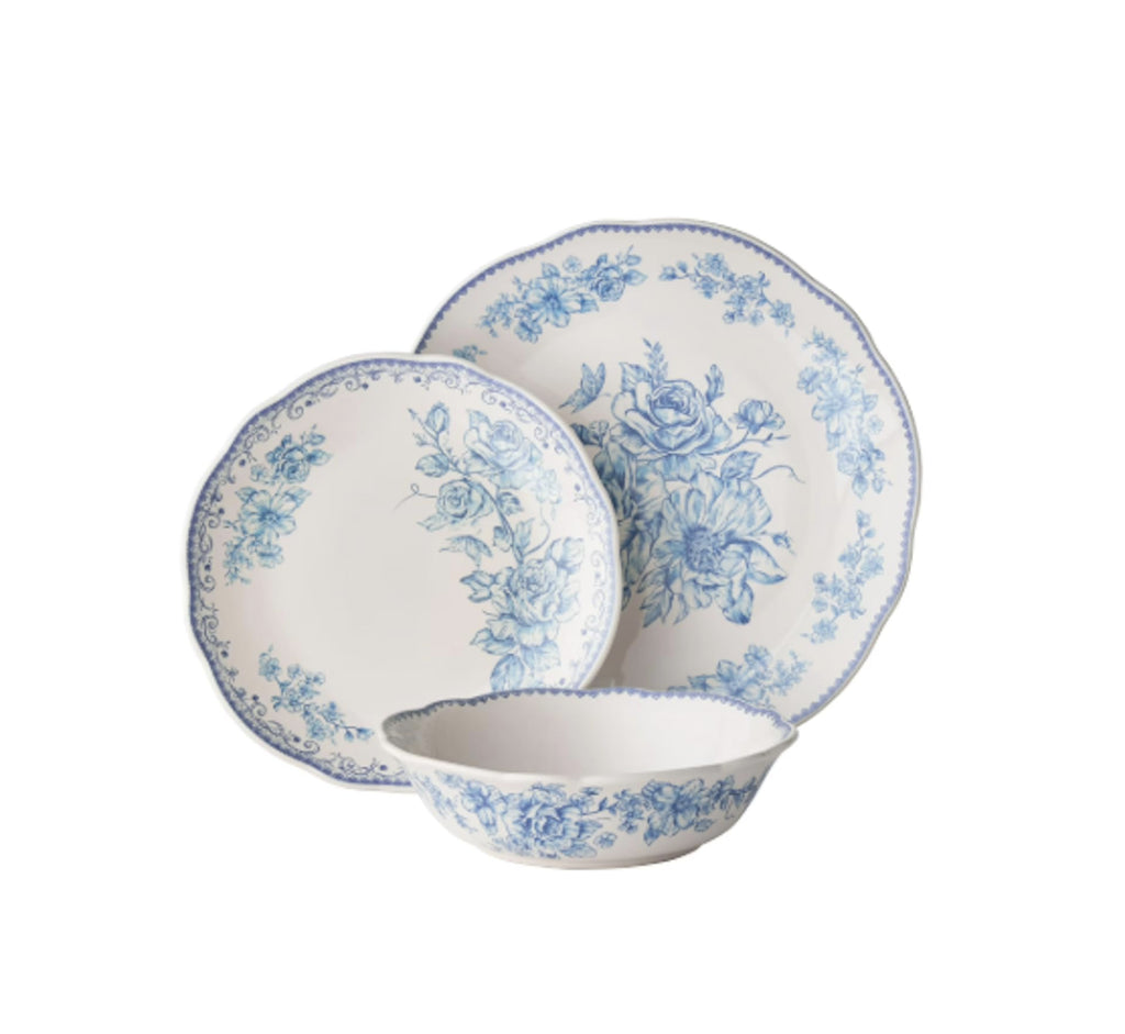 12-Piece Stoneware Dinnerware Set W24864