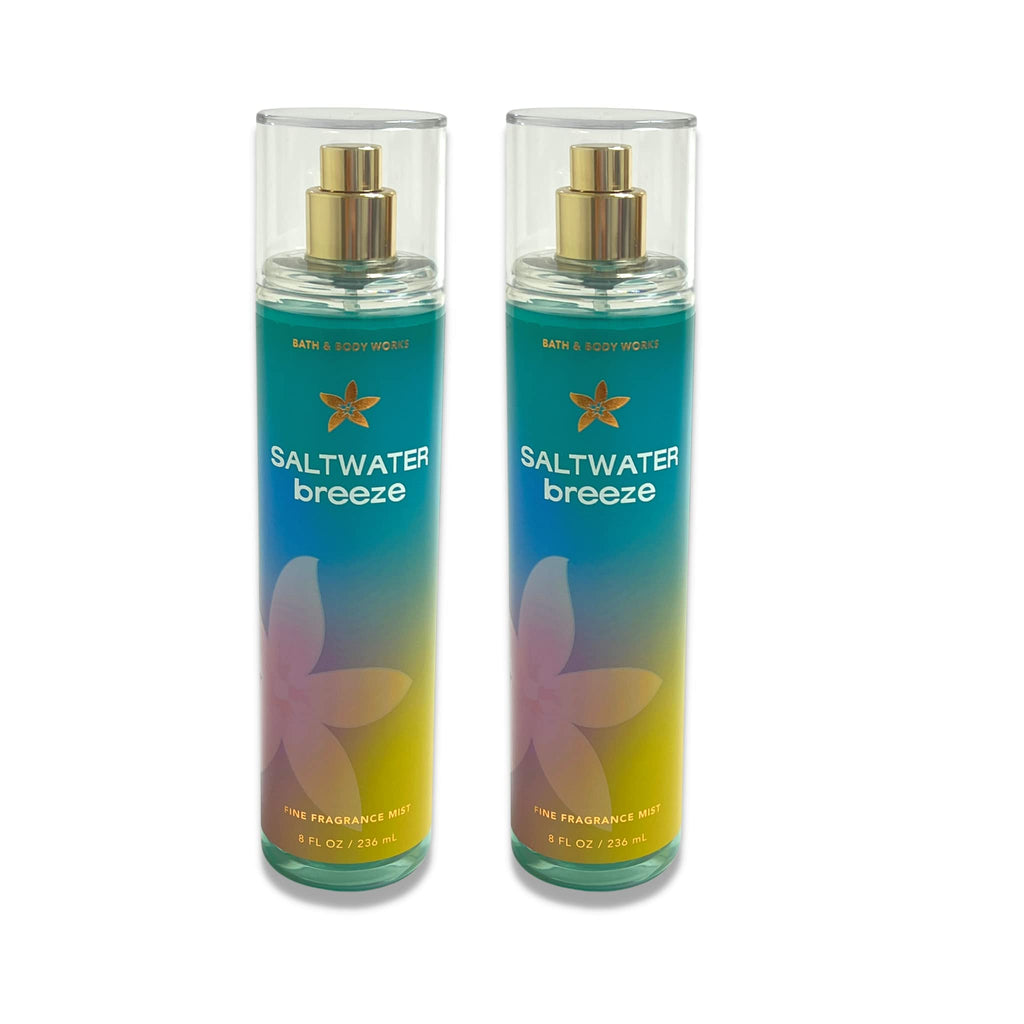 Saltwater Breeze Fine Fragrance Mist 8 oz Pack of 2 E14775