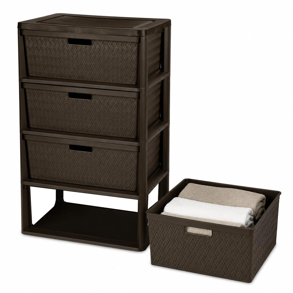 4 Drawer Plastic Storage Organizer T809969