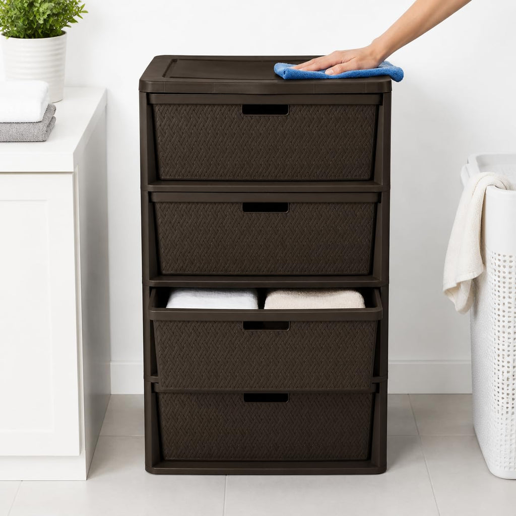 4 Drawer Plastic Storage Organizer T809969
