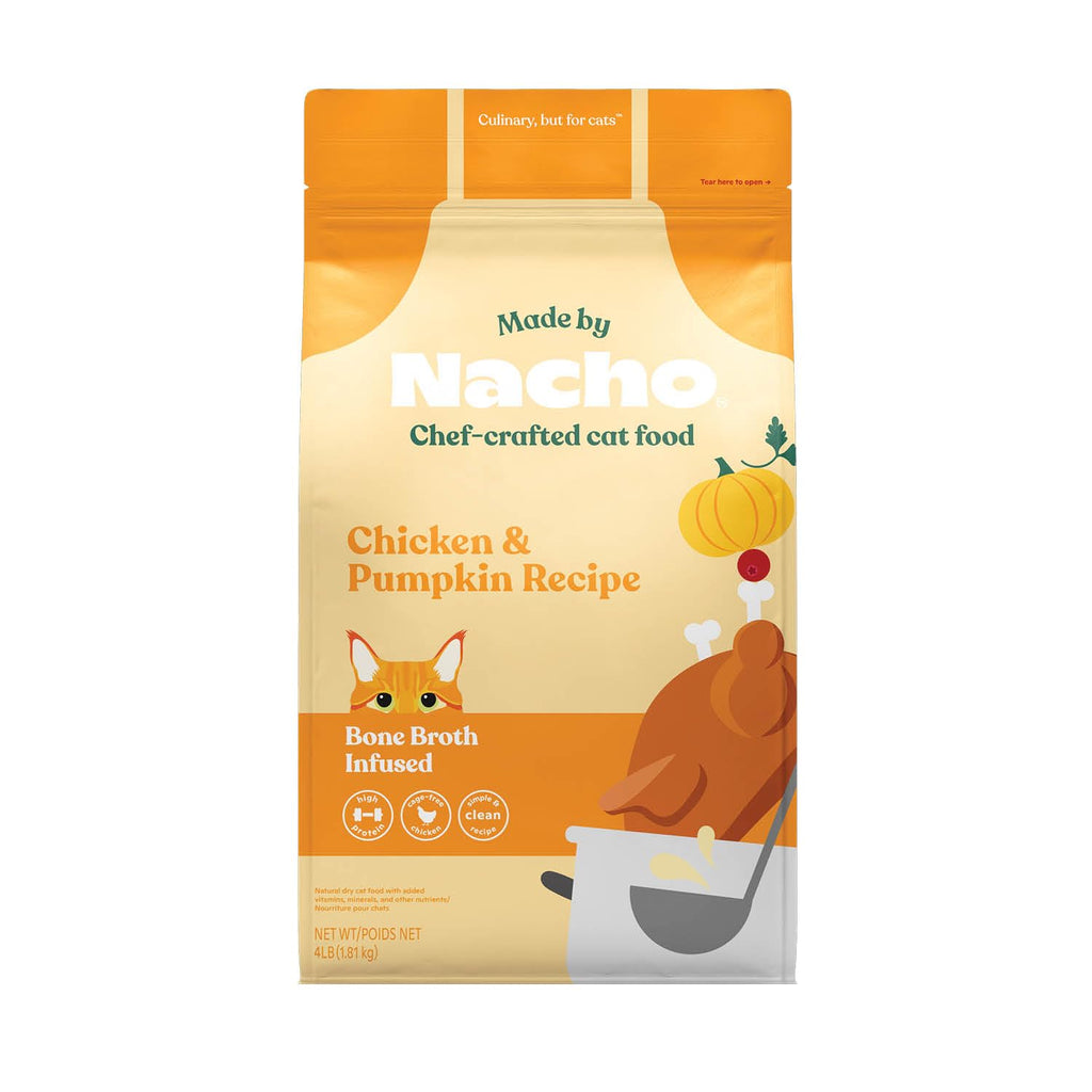 High Protein Grain-Friendly Chicken & Pumpkin Dry Cat Food T8671