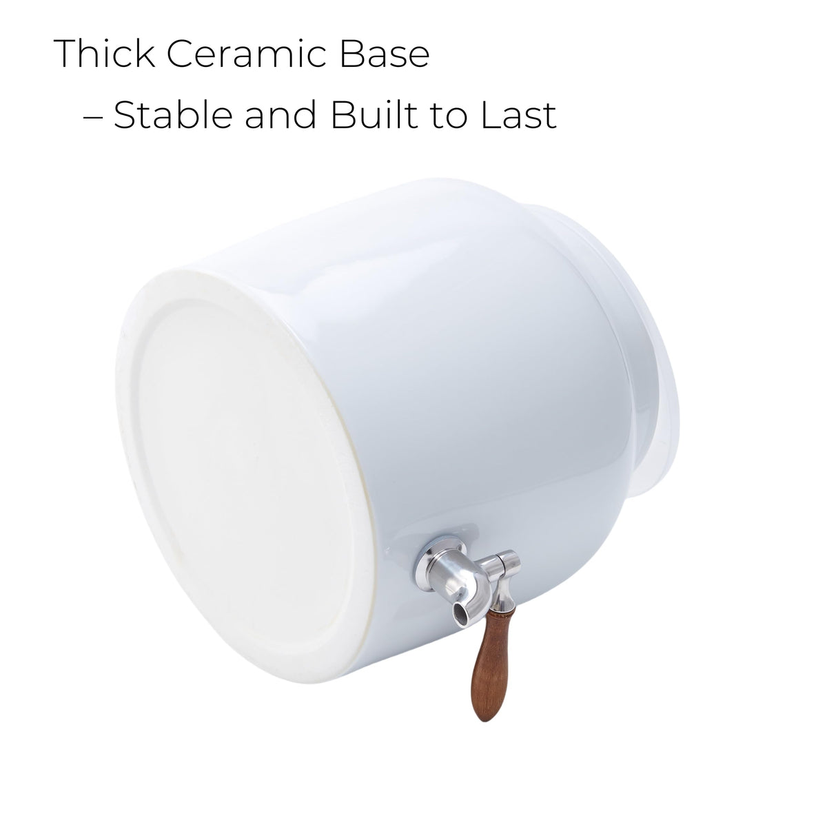 Ceramic Water Dispenser with Stainless Steel Faucet C667
