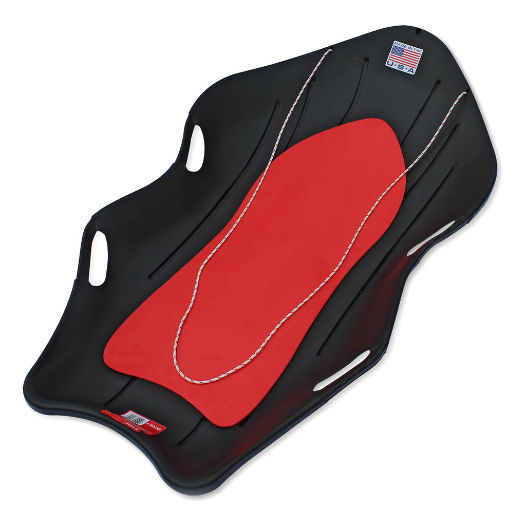 48" 2-Person Plastic Sled with Cushioned Pad T50384