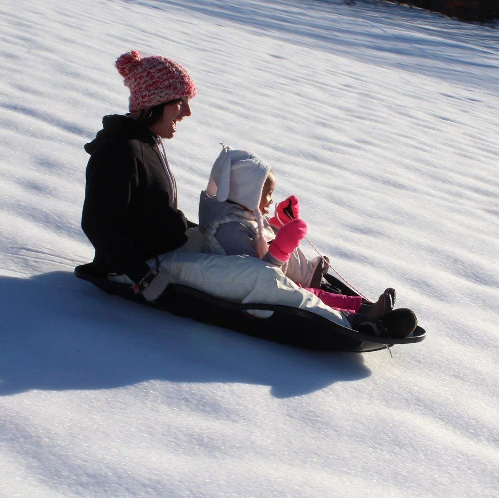 48" 2-Person Plastic Sled with Cushioned Pad T50384