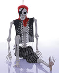Life Size Pirate Skeleton Halloween Decoration T147810