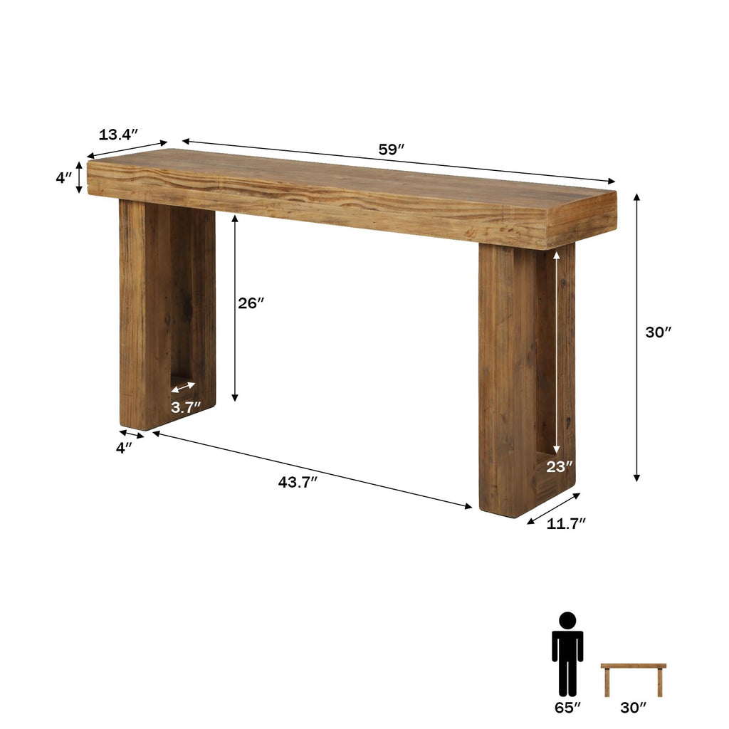 Solid Wood Console Table E5754