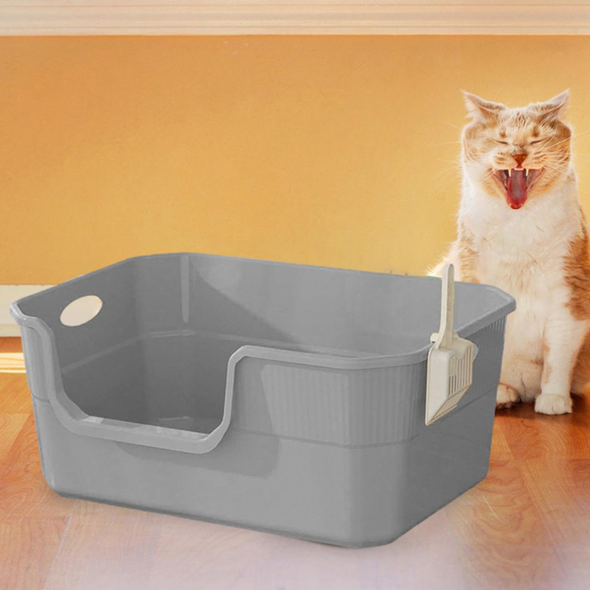 Open Top Cat Litter Tray PP N952706