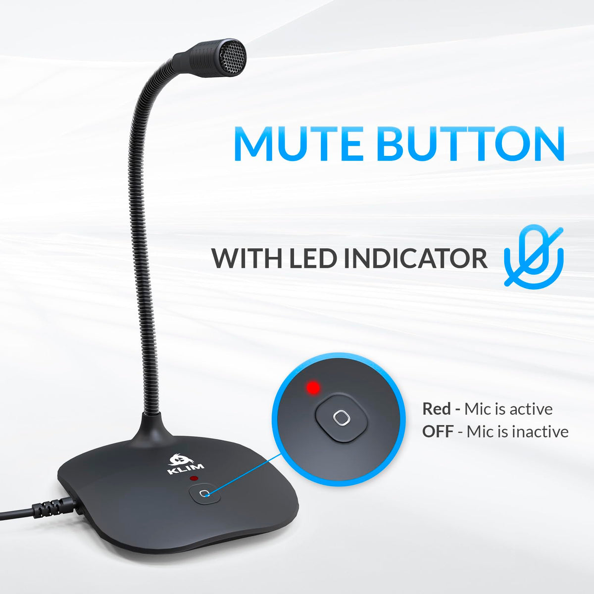 USB Desk Microphone with Stand S703202
