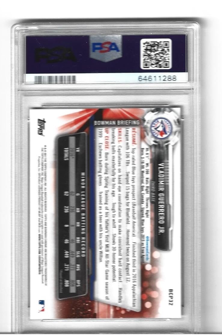Graded Psa 10 Baseball Rookie Card Q91710