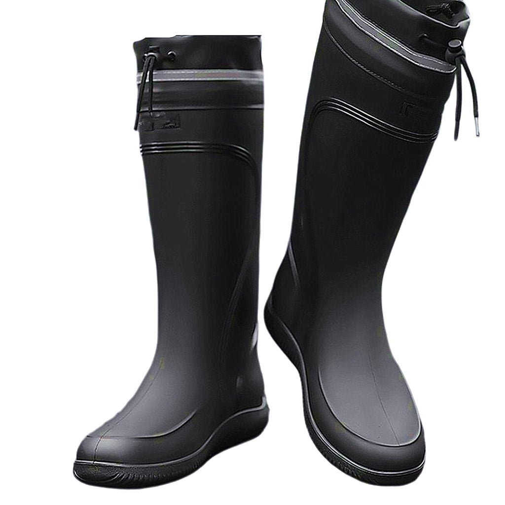 Waterproof Knee High Rubber Rain Boots P5441