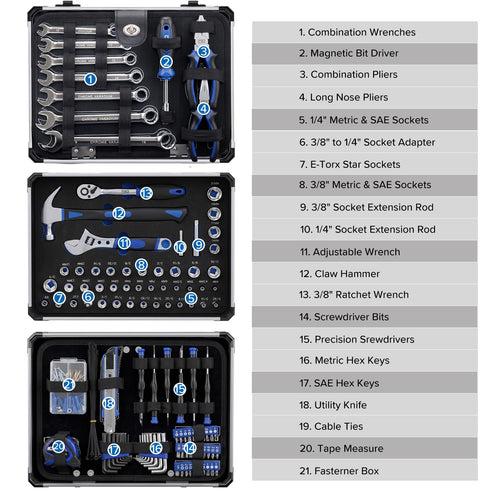 219-Piece Mechanic Tool Set R591