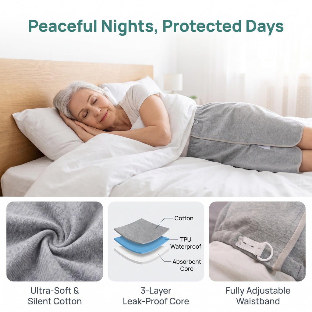 Adjustable Reusable Waterproof Diaper Skirt G79535