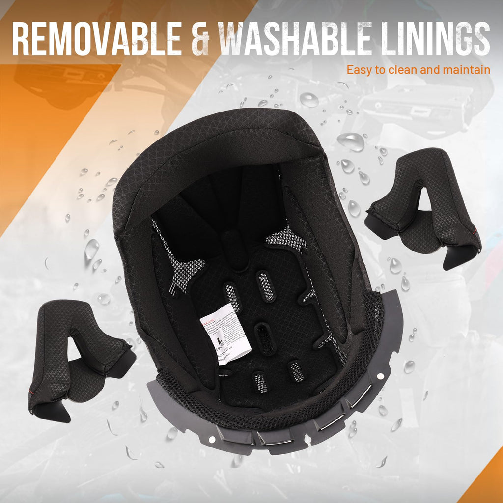 Full Face Modular Motorcycle Helmet G33080