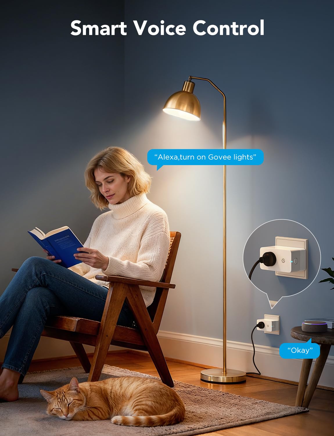 Smart Plug with Energy Monitoring, 1 Pack Y5123