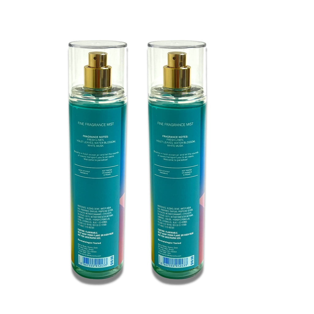 Saltwater Breeze Fine Fragrance Mist 8 oz Pack of 2 E14775