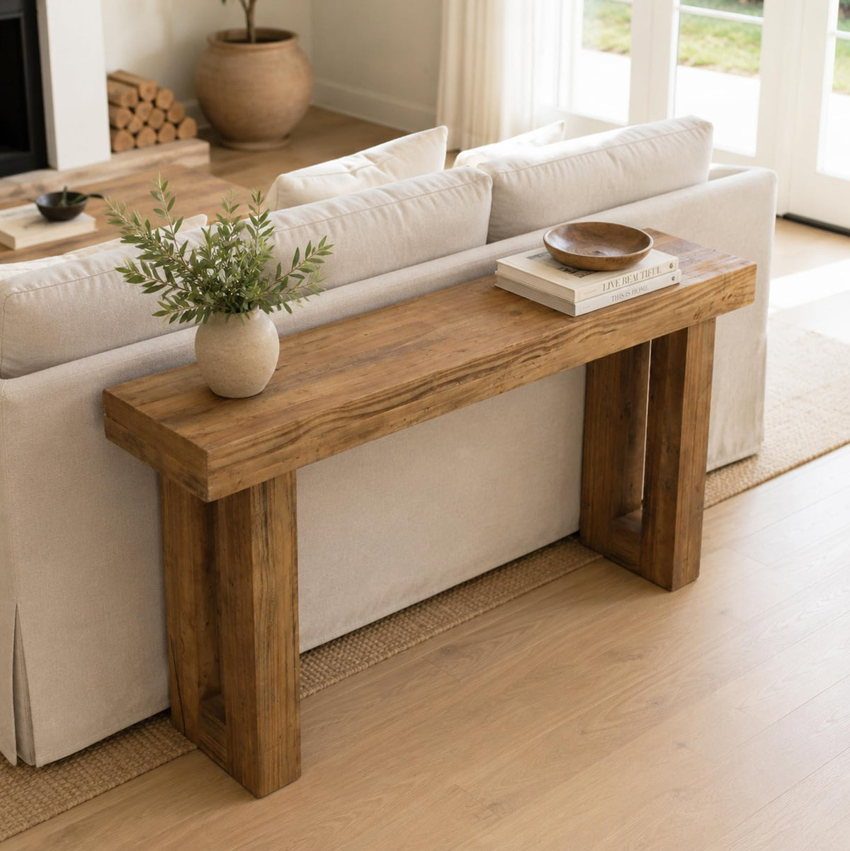 Solid Wood Console Table E5754