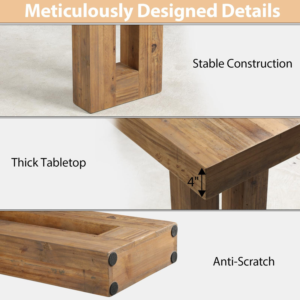 Solid Wood Console Table E5754