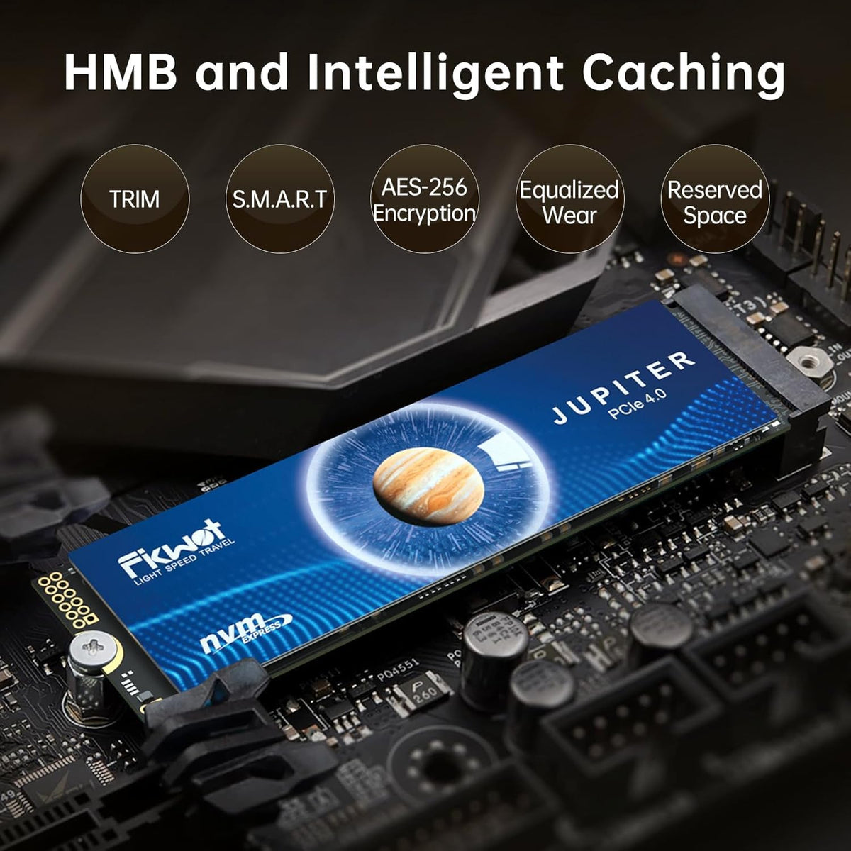 2TB NVMe M.2 2280 PCIe Gen 4x4 Internal SSD C840533