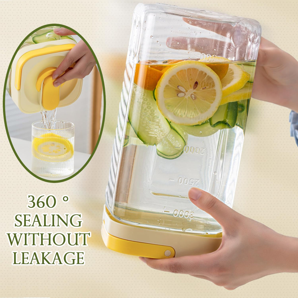 3.5L Plastic Beverage Dispenser E407606