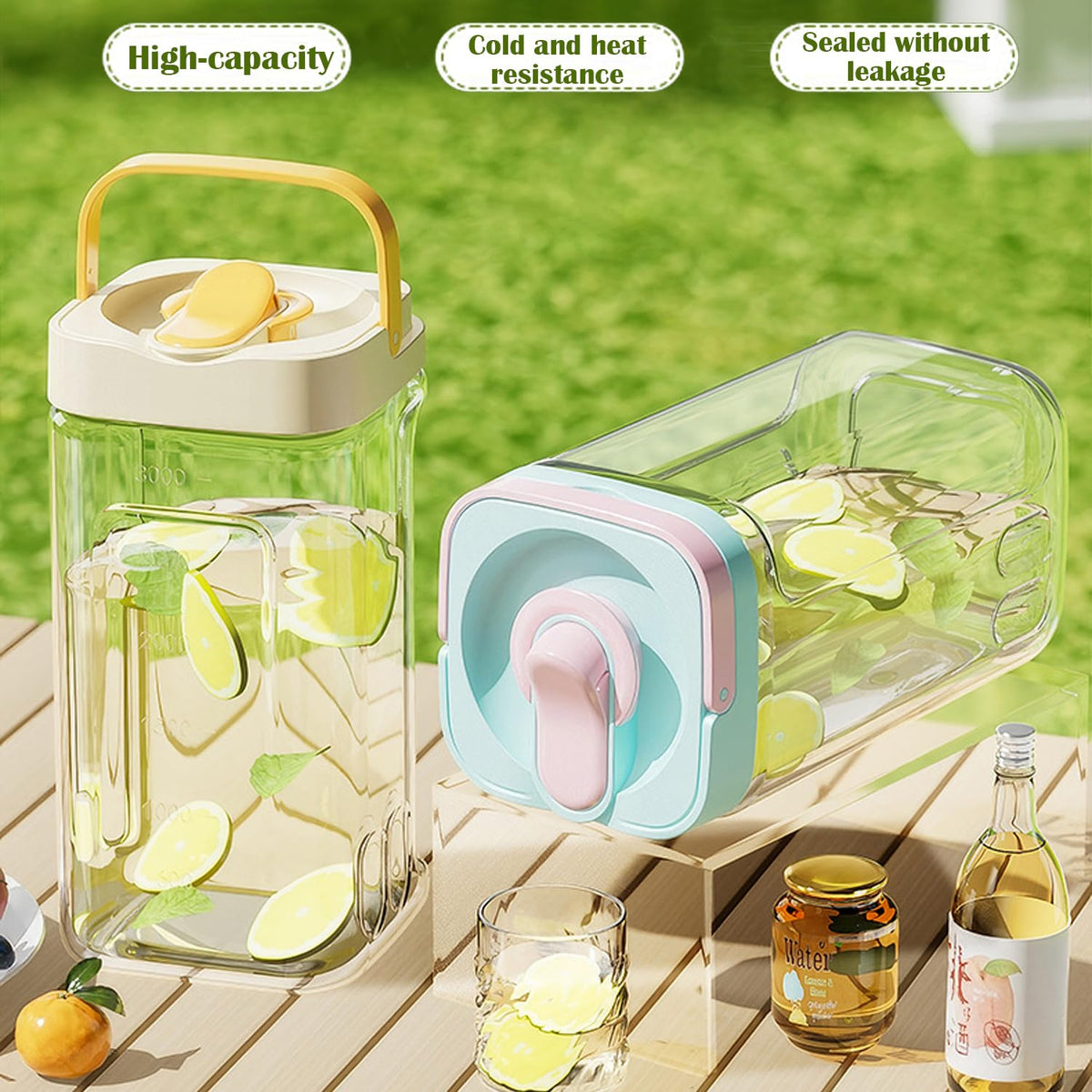3.5L Plastic Beverage Dispenser E407606