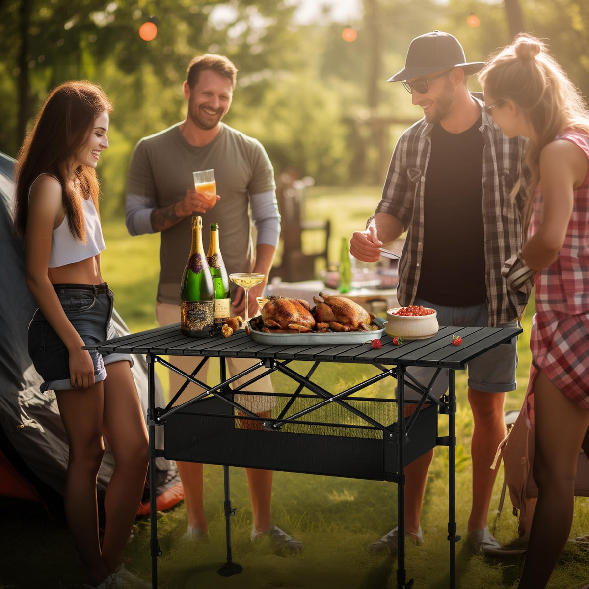 Folding Camping Table Y269