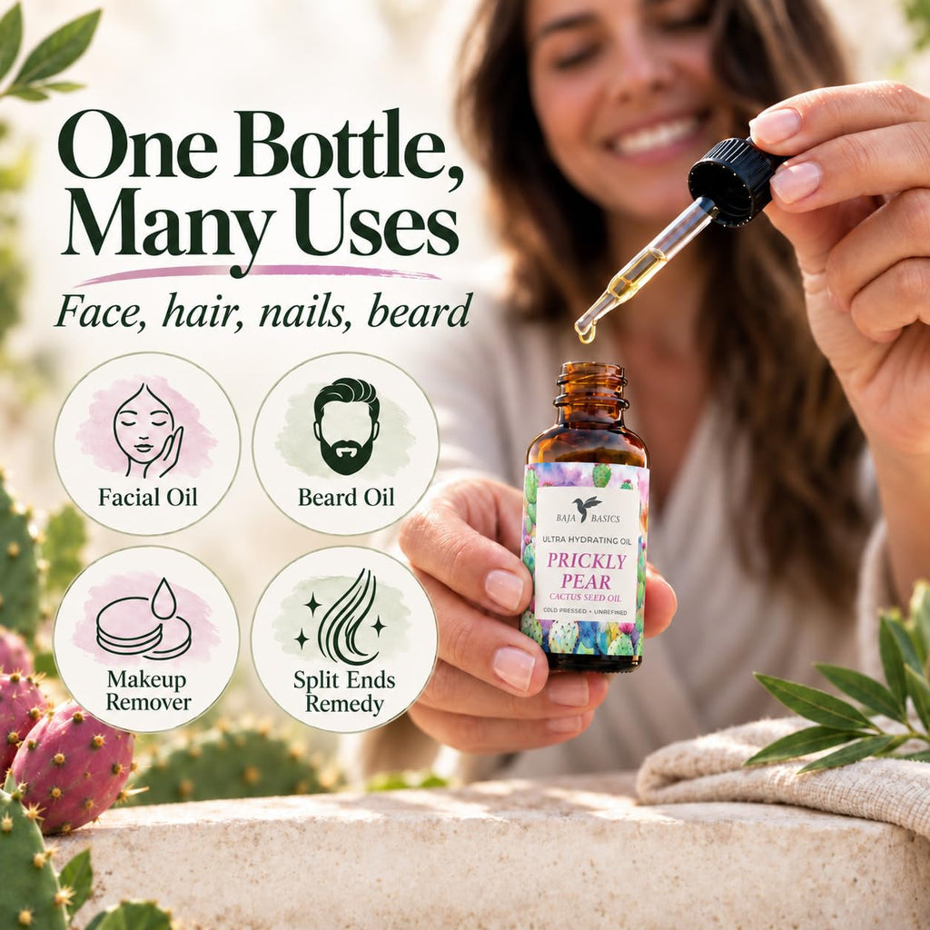 Organic Cold-Pressed Prickly Pear Seed Oil 1 oz P892056