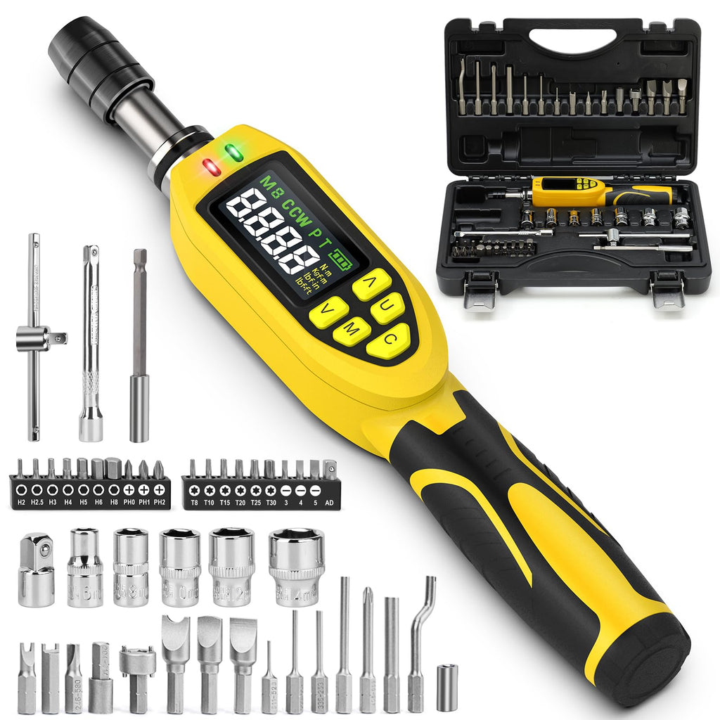 46-Pc Digital Torque Screwdriver Set R3071