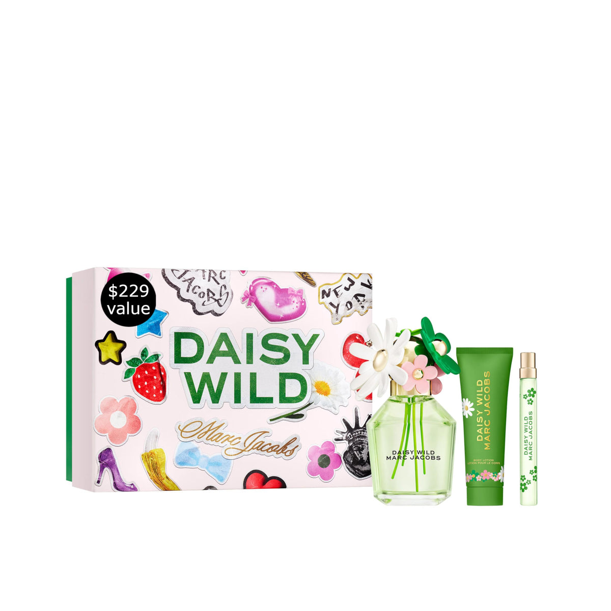 Floral Women's Perfume 3pc Gift Set O552