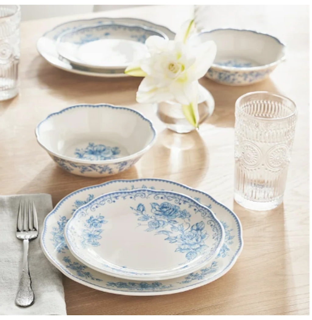 12-Piece Stoneware Dinnerware Set W24864