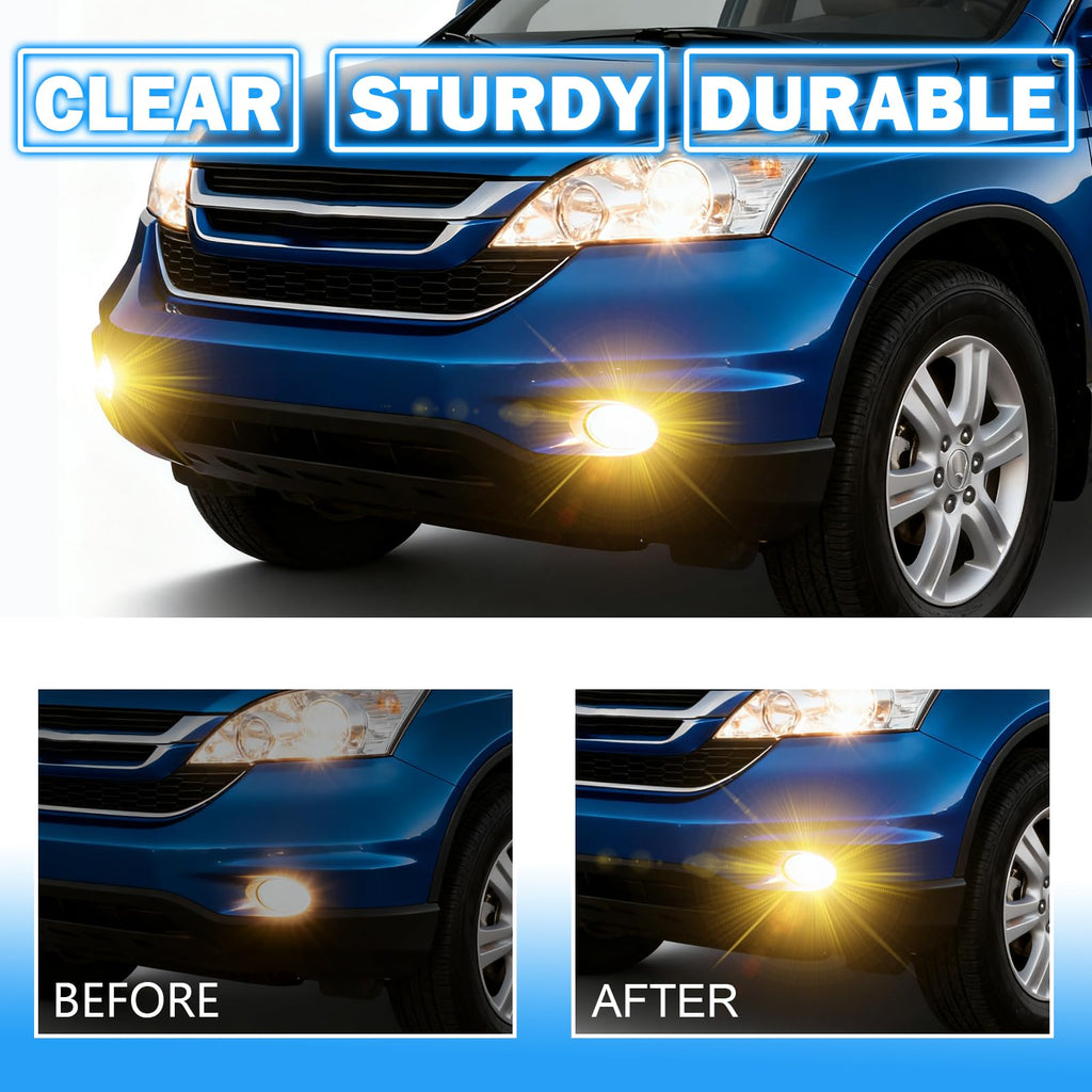 Driving Fog Lights with H11 12V 55W Halogen Bulbs & Switch and Wiring Kit J679866