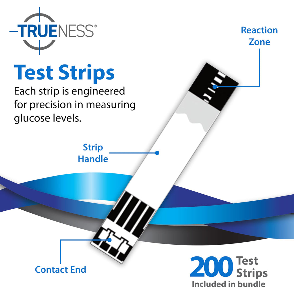 Blood Glucose Test Strips, 200 Count Z8219