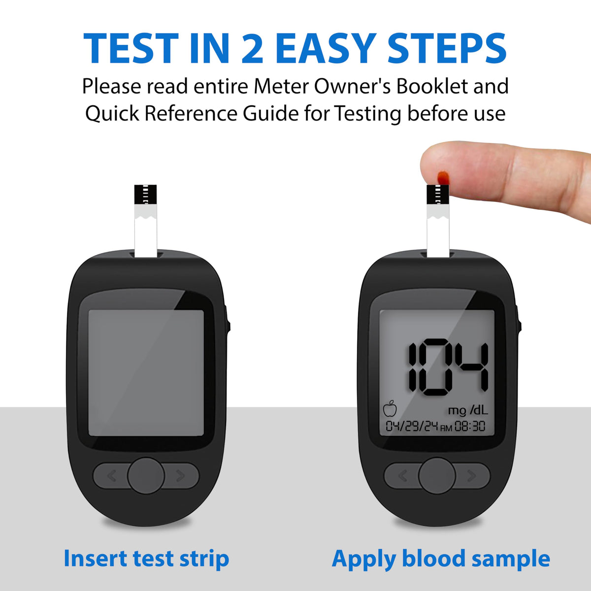 Blood Glucose Test Strips, 200 Count Z8219