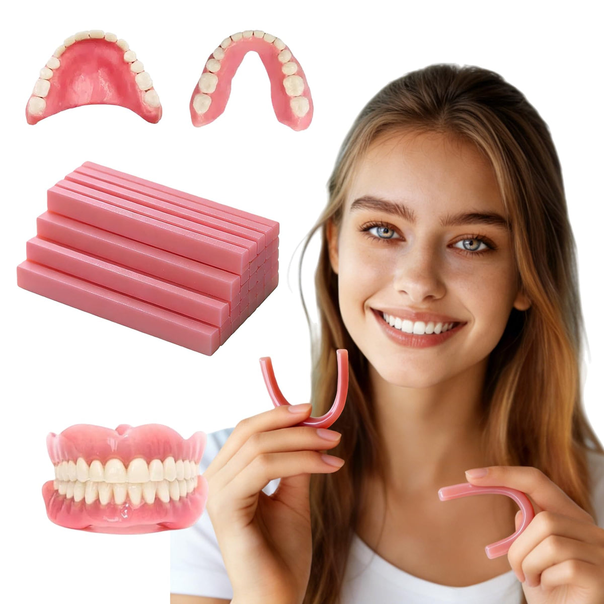 Boil & Fit Denture Reliner Kit for Full or Partial Denture B80267
