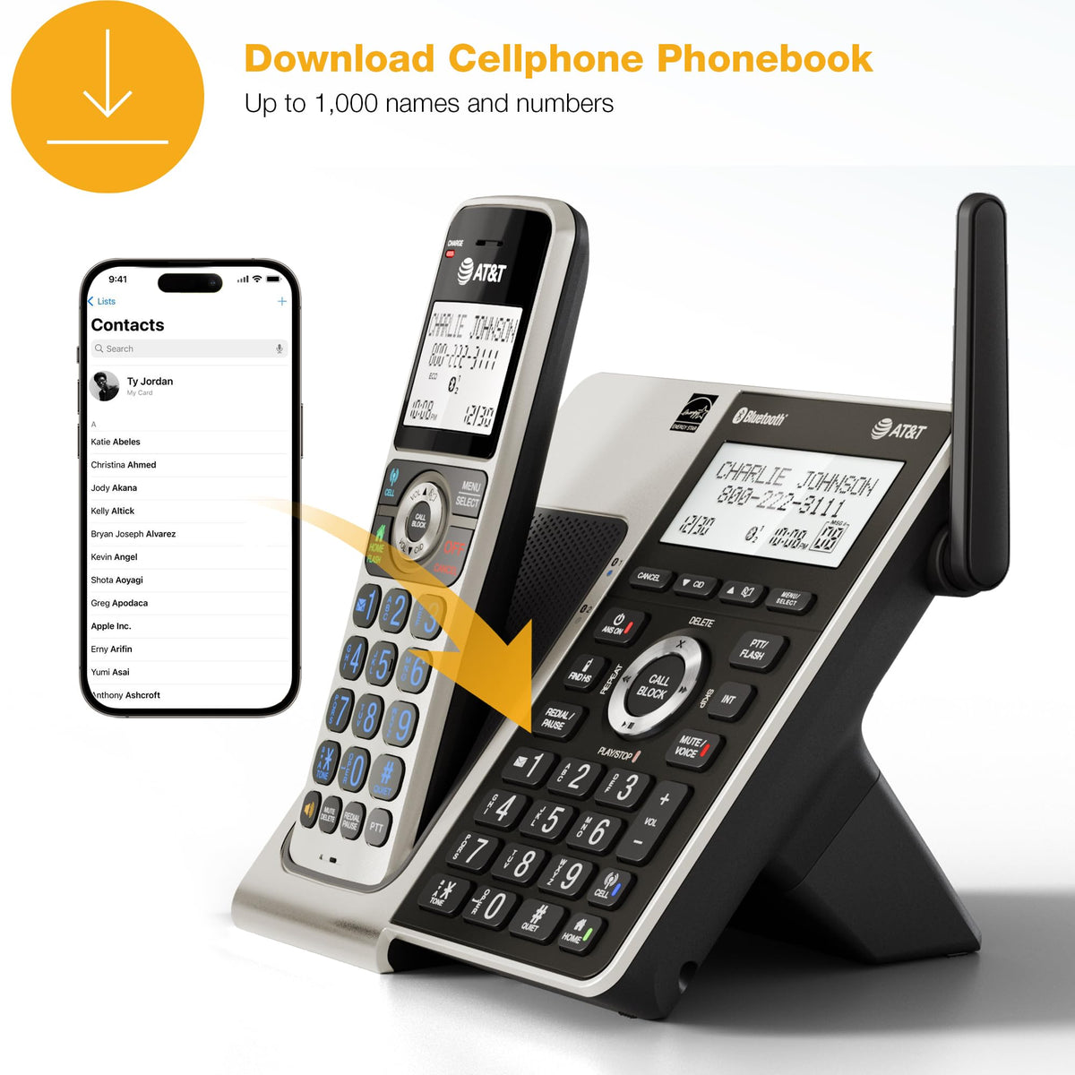 4-Handset Cordless Phone S95750